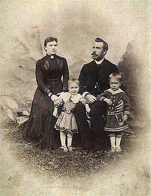 Karol i Wanda Frankiewicz z crk Jadwig i synem Czesawem
